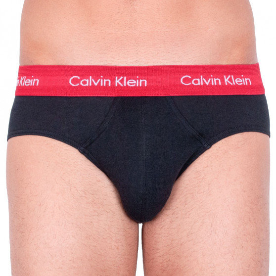 3PACK pánské slipy Calvin Klein černé (U2661G-MFN)