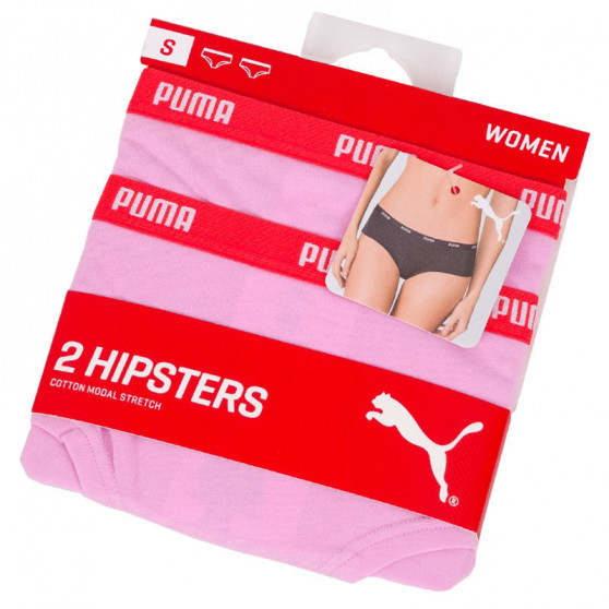 2PACK dámské kalhotky Puma růžové (573009001 424)