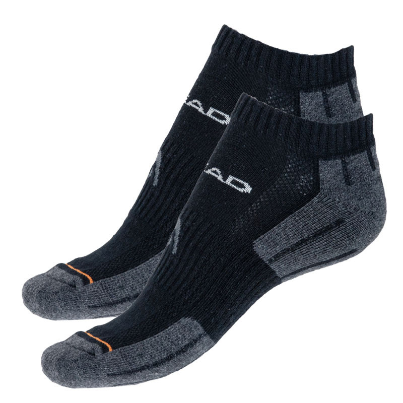 2PACK ponožky HEAD černé (741017001 200) S