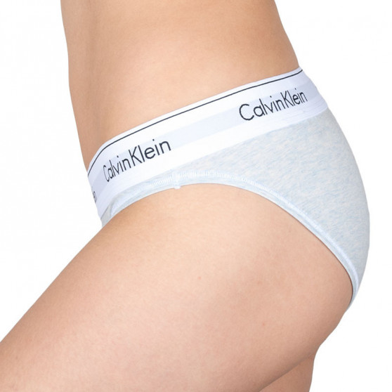 Dámské kalhotky Calvin Klein šedé (F3787E-WZH)
