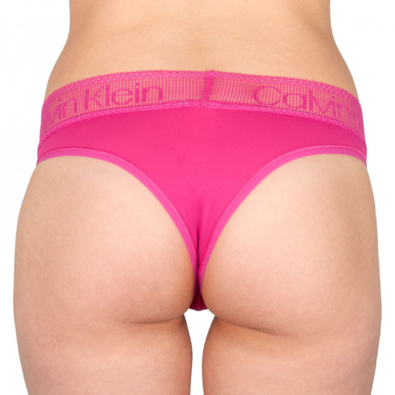 Dámské kalhotky Calvin Klein růžové (QD3698E-TZX)