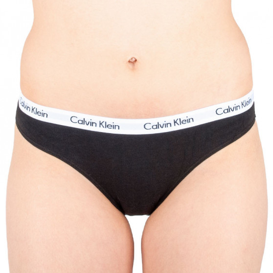 3PACK dámské kalhotky Calvin Klein vícebarevné (QD3588E-YS7)