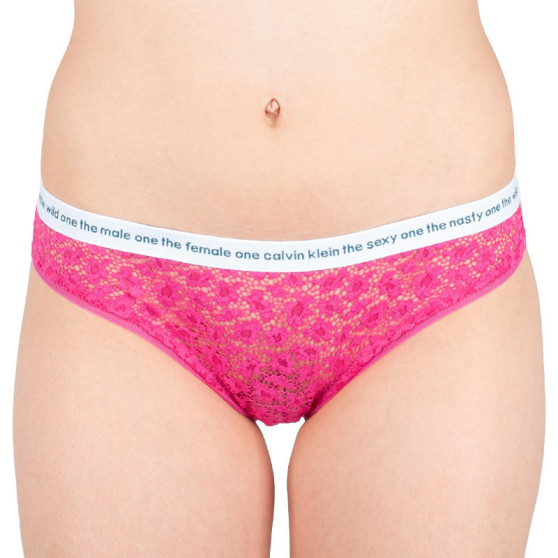 Dámské kalhotky Calvin Klein růžové (QF5198E-TZX)