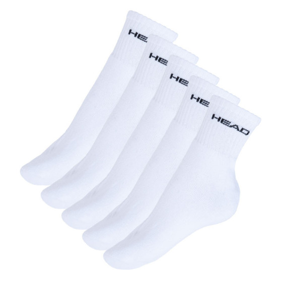 5PACK ponožky HEAD bílé (781503001 300)