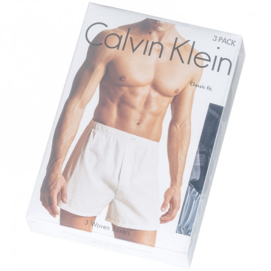 3PACK pánské trenky Calvin Klein classic fit vícebarevné (U1732A-TMM)
