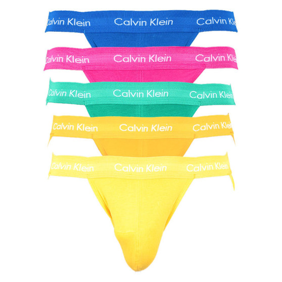 5PACK pánské jocksy Calvin Klein vícebarevné (NB2041A-JHB)