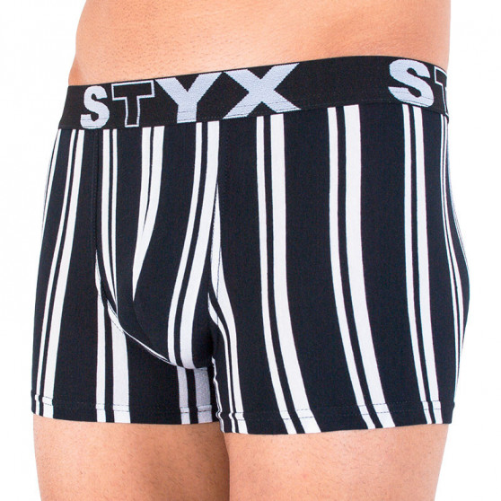 Pánské boxerky Styx sportovní guma vícebarevné (G763)