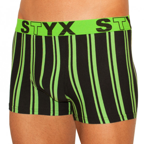 Pánské boxerky Styx sportovní guma nadrozměr vícebarevné (R764)