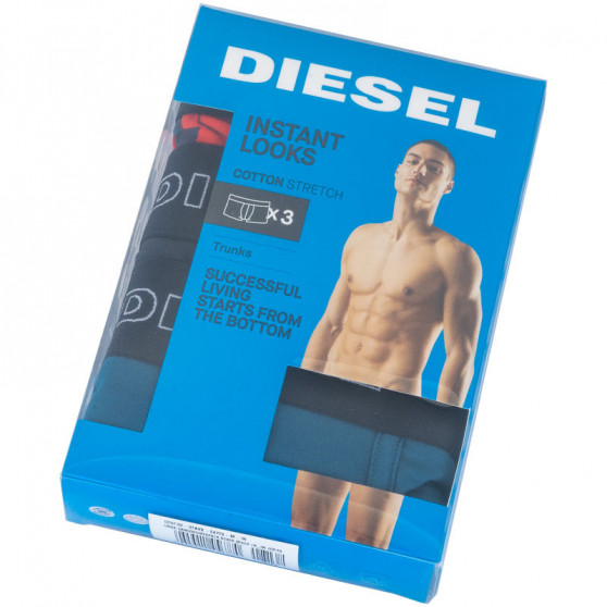 3PACK pánské boxerky Diesel vícebarevné (00ST3V-0TAVX-E4779)