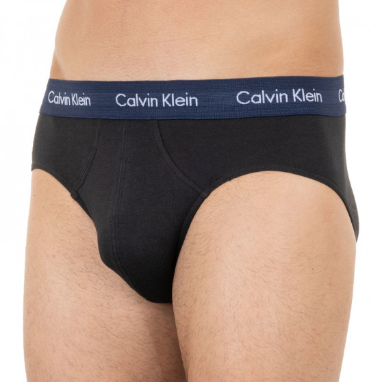 3PACK pánské slipy Calvin Klein černé (U2661G-KDW)