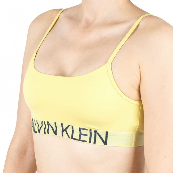 Dámská podprsenka Calvin Klein žlutá (QF5181E-HZY)