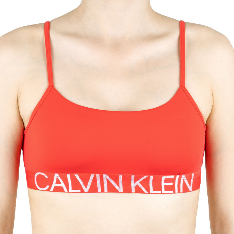 E-shop Dámská podprsenka Calvin Klein červená