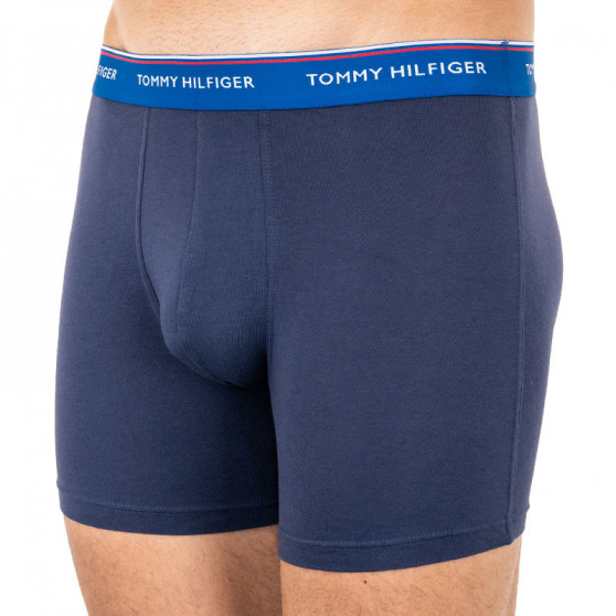3PACK pánské boxerky Tommy Hilfiger tmavě modré (UM0UM01643 009)