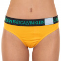 Dámská tanga Calvin Klein oranžová (QF5448E-1ZK)