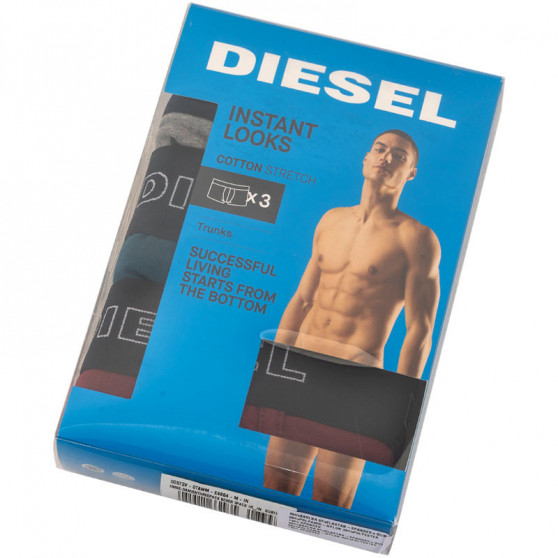 3PACK pánské boxerky Diesel vícebarevné (00ST3V-0TAWM-E4854)