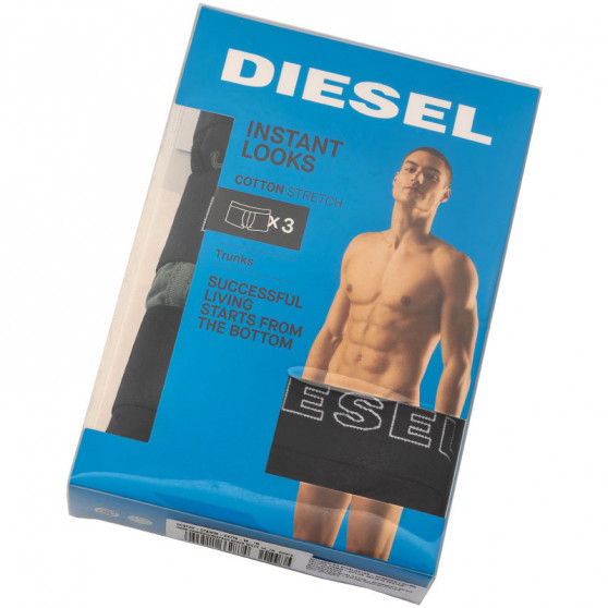 3PACK pánské boxerky Diesel vícebarevné (00ST3V-0TAWM-E4778)