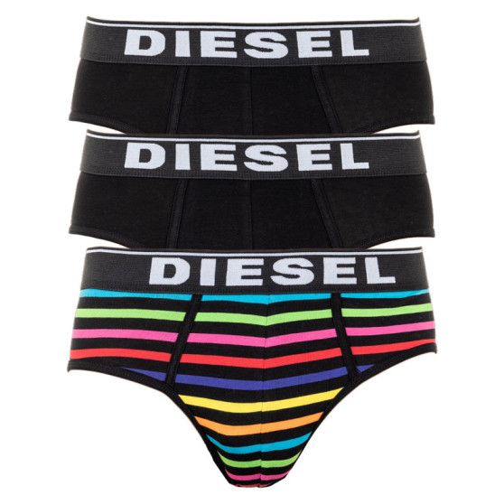 3PACK pánské slipy Diesel vícebarevné (00SH05-0DAWY-E4919)