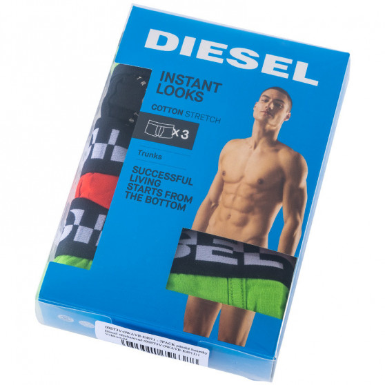 3PACK pánské boxerky Diesel vícebarevné (00ST3V-0WAVB-E4911)