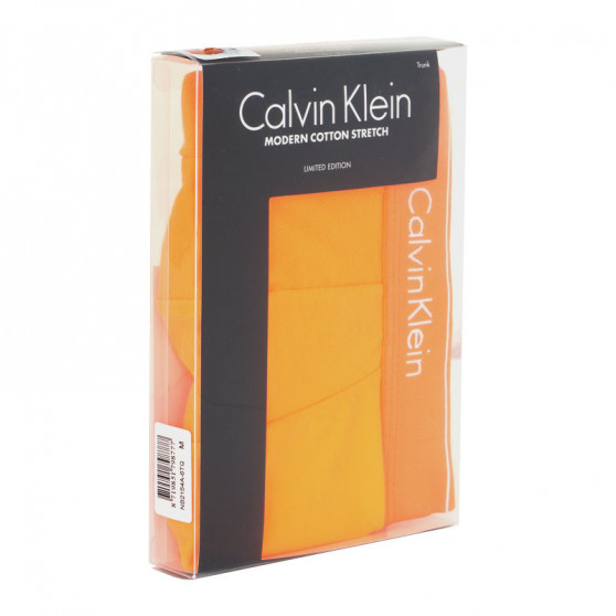Pánské boxerky Calvin Klein oranžové (NB2154A-6TQ)