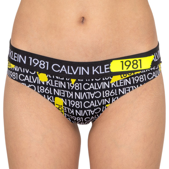 Dámská tanga Calvin Klein vícebarevná (QF5569E-7ZP)