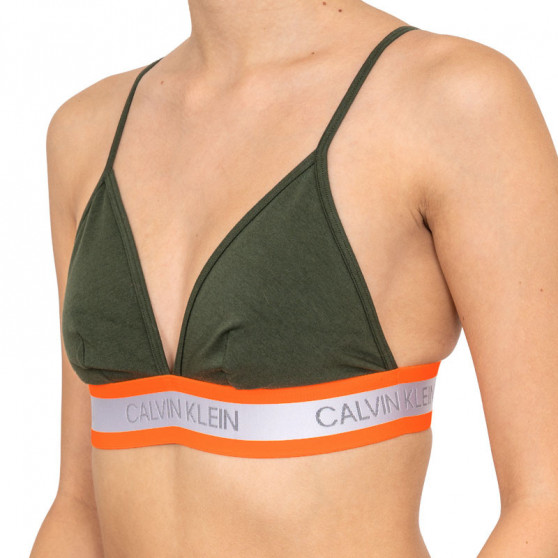 Dámská podprsenka Calvin Klein zelená (QF5669E-FDX)