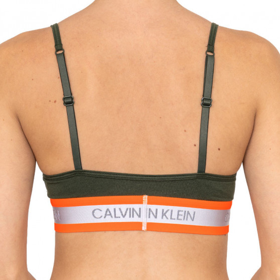 Dámská podprsenka Calvin Klein zelená (QF5459E-FDX)