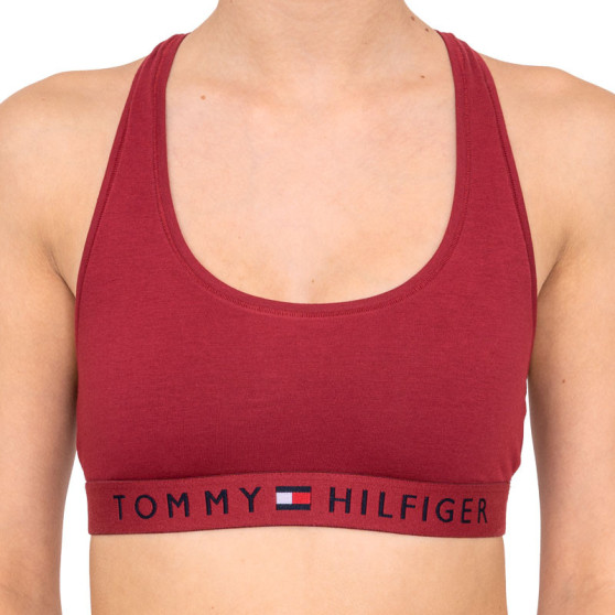 Dámská podprsenka Tommy Hilfiger červená (UW0UW02037 XB8)