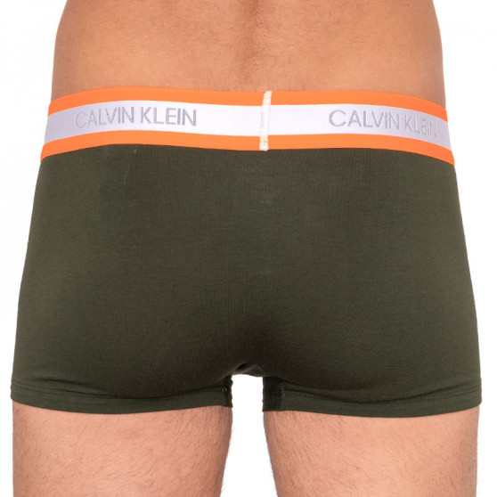 Pánské boxerky Calvin Klein tmavě zelené (NB2124A-FDX)