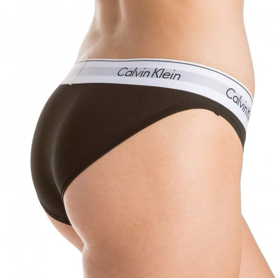 Dámské kalhotky Calvin Klein nadrozměr černá (QF5118E-001)