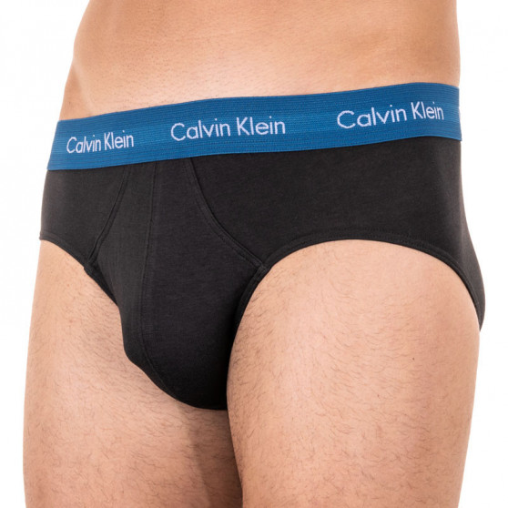 3PACK pánské slipy Calvin Klein černé (U2661G-HDL)