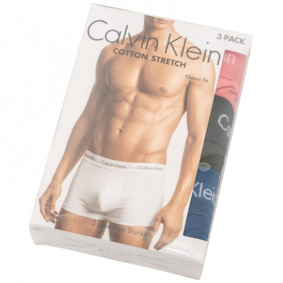 3PACK pánské boxerky Calvin Klein vícebarevné (U2664G-MXN)