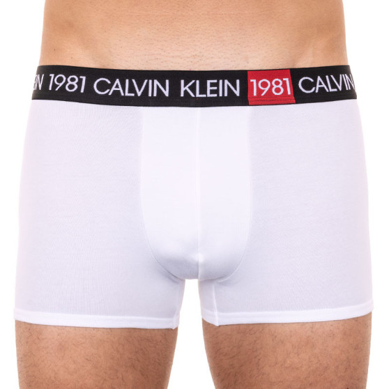 Pánské boxerky Calvin Klein bílé (NB2050A-100)