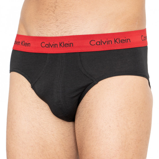 3PACK pánské slipy Calvin Klein černé (U2661G-BZP)