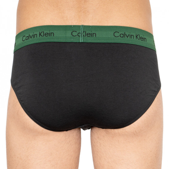 3PACK pánské slipy Calvin Klein černé (U2661G-BZP)