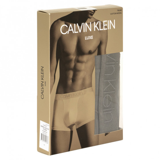 Pánské boxerky Calvin Klein šedé (NB1556A-5GS)