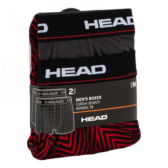 2PACK pánské boxerky HEAD vícebarevné (891005001 730)