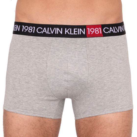 Pánské boxerky Calvin Klein šedé (NB2050A-080)