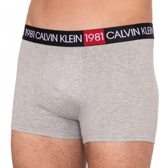 Pánské boxerky Calvin Klein šedé (NB2050A-080)