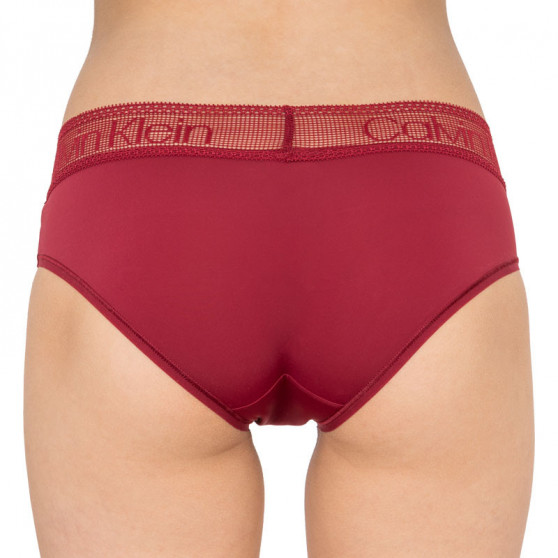 Dámské kalhotky Calvin Klein červené (QD3700E-2XV)