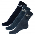 3PACK ponožky Puma vícebarevné (261070001 321)