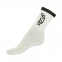Ponožky Styx classic šedé s černým nápisem (H263)