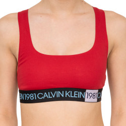 Dámská podprsenka Calvin Klein červená (QF5577E-3YQ)