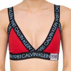 Dámská podprsenka Calvin Klein červená (QF5447E-3YQ)