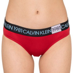 Dámské kalhotky Calvin Klein červené (QF5449E-3YQ)