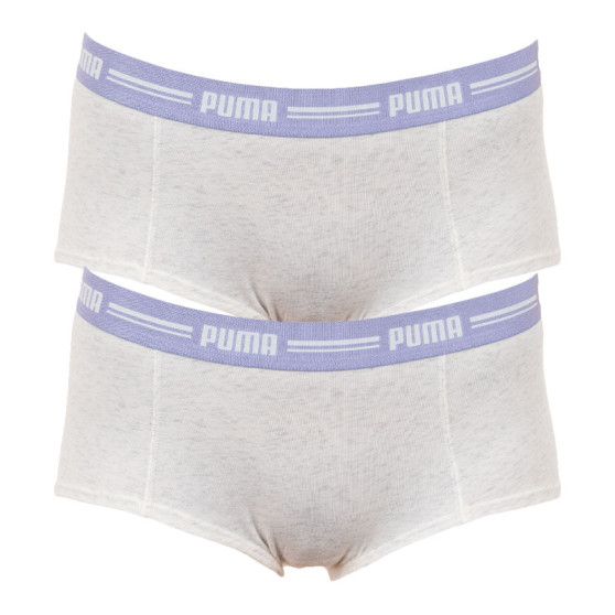 2PACK dámské kalhotky Puma šedé (573010001 651)