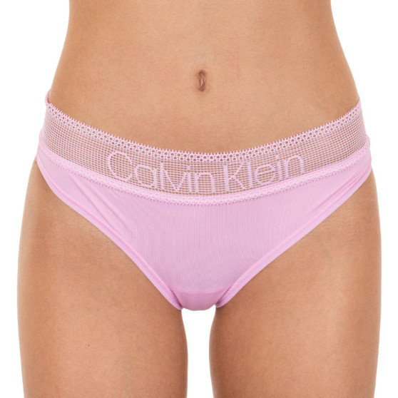 Dámské kalhotky Calvin Klein růžové (QD3698E-6DQ)