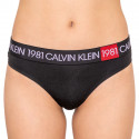 Dámská tanga Calvin Klein černá (QF5448E-001)