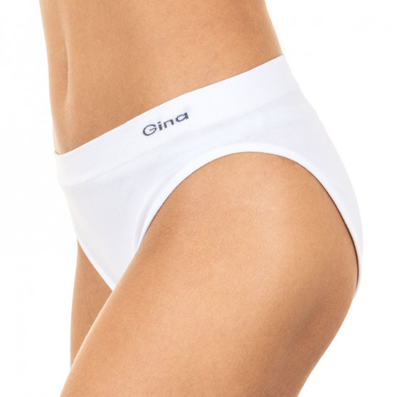 Dámské kalhotky Gina bezešvé bílé (00005)