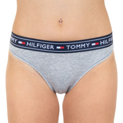 Dámské kalhotky brazilky Tommy Hilfiger šedé (UW0UW00723 004)