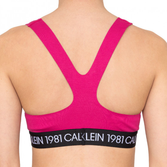 Dámská podprsenka Calvin Klein růžová (QF5577E-8ZK)
